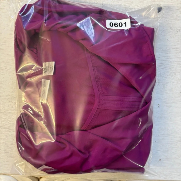 Chico's Zenergy Size 2 / US M Jacket Pink Wire Collar - Picture 6 of 6